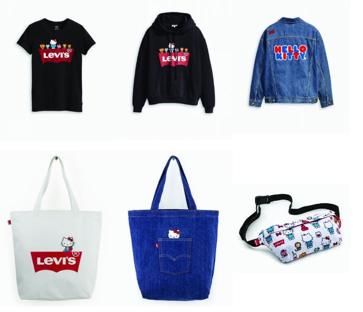 levis and hello kitty